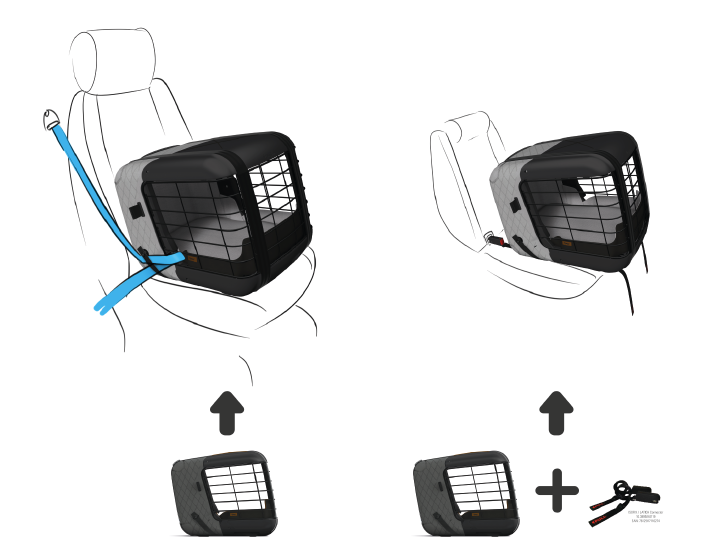 4pets Hunde-Transportbox Caree